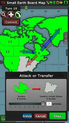 Изображение игры: Warzone (Risk++)