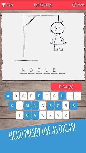 Изображение игры: Jogo da Forca