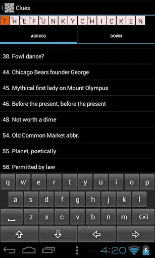 Изображение игры: Daily Newspaper Crossword Puzzles
