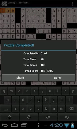 Изображение игры: Daily Newspaper Crossword Puzzles