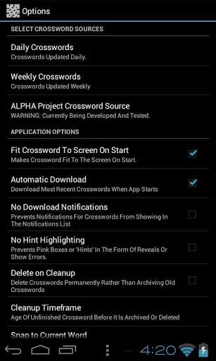 Изображение игры: Daily Newspaper Crossword Puzzles