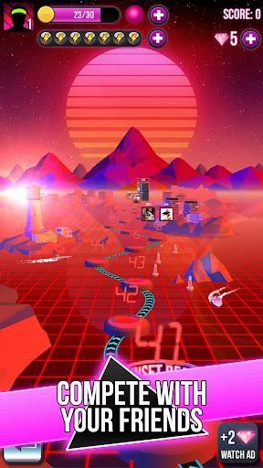 Изображение игры: Retro Shot Pinball Puzzle Game
