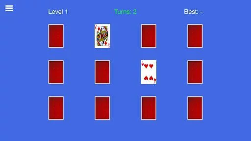Изображение игры: Match Two Cards - Brain Test