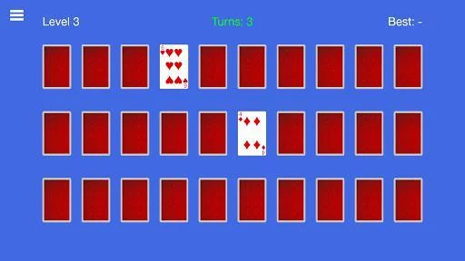 Изображение игры: Match Two Cards - Brain Test