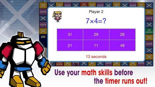 Изображение игры: Multiplication Kids Board Game