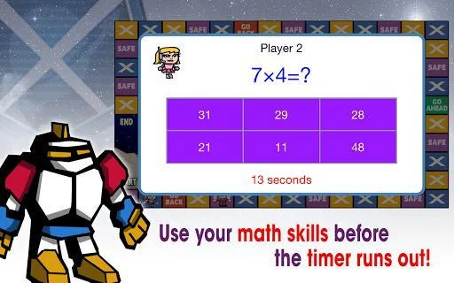Изображение игры: Multiplication Kids Board Game