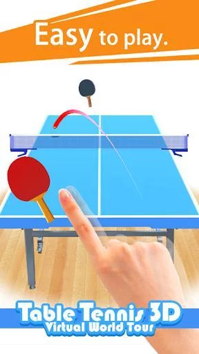 Изображение игры: Table Tennis 3D Virtual World Tour Ping Pong Pro