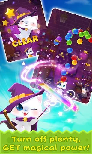 Изображение игры: Bubble Cat Worlds Cute Pop Shooter