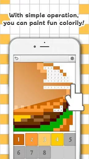 Изображение игры: Color Number - all free paint game