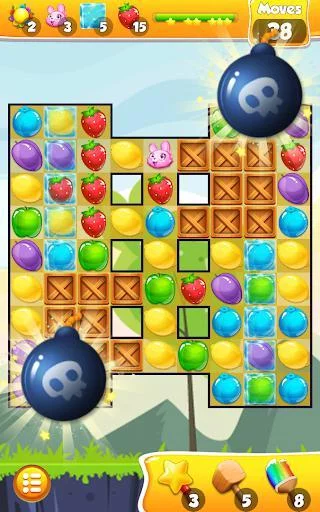 Изображение игры: Fruit Boom Gummy crush