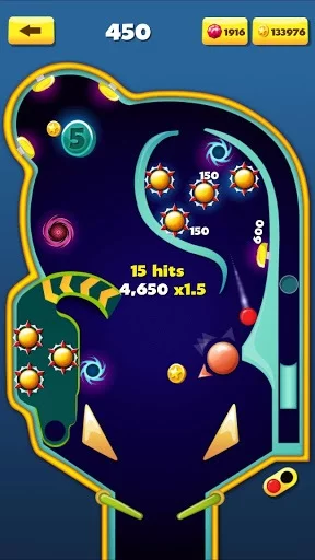 Изображение игры: Pinball Machines - Free Arcade Game