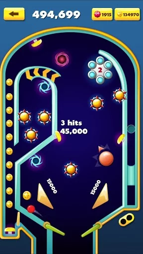 Изображение игры: Pinball Machines - Free Arcade Game