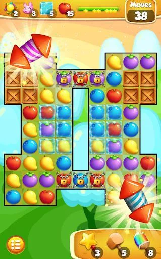 Изображение игры: Fruit Splash