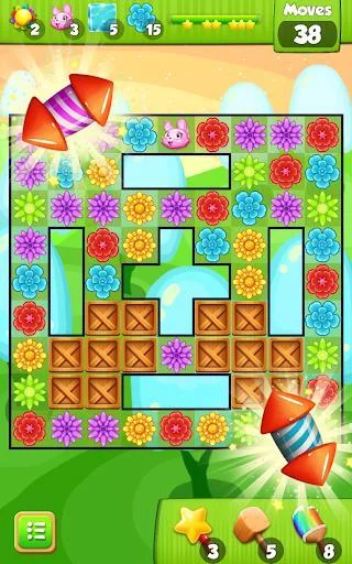 Изображение игры: Flower Crush