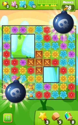 Изображение игры: Flower Crush