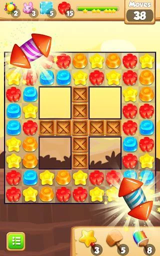 Изображение игры: Jelly Jam Gummy Crush