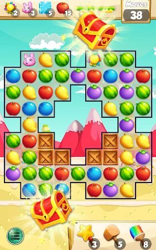 Изображение игры: Fruit Blast Garden Mania Pop