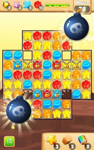 Изображение игры: Jelly Jam Gummy Crush