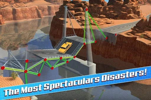 Изображение игры: Bridge Construction Simulator