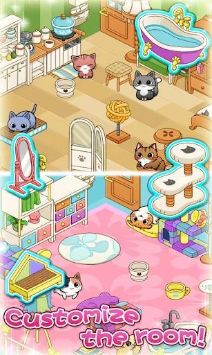 Изображение игры: Cat Room - Cute Cat Games