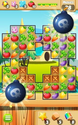 Изображение игры: Fruit Farm Garden Blast