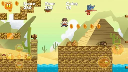 Изображение игры: Super Run World One Action