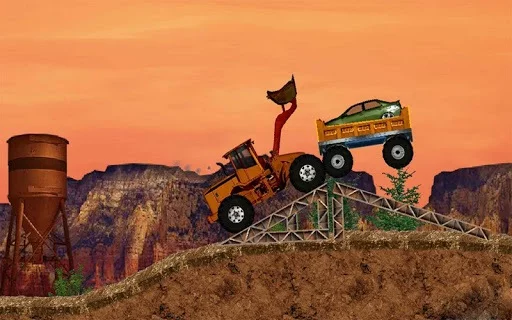Изображение игры: Bulldozer mania