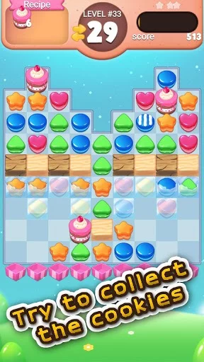 Изображение игры: Sweet Cookie Saga