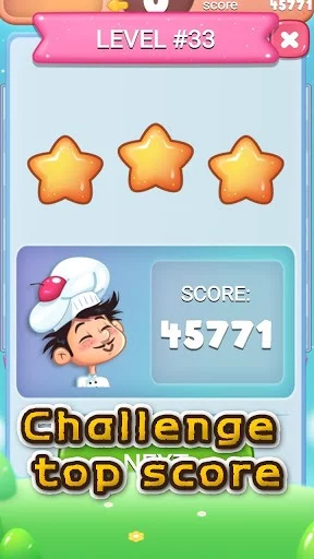 Изображение игры: Sweet Cookie Saga