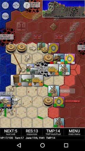 Изображение игры: Rommel & Afrika Korps (free)