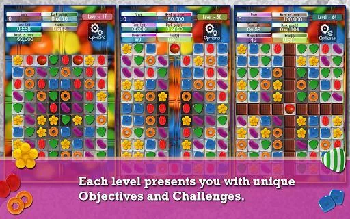 Изображение игры: Candy Game -Match three puzzle