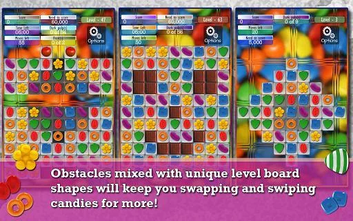 Изображение игры: Candy Game -Match three puzzle