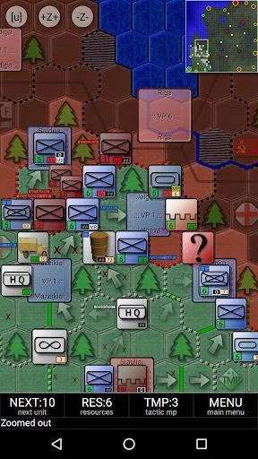 Изображение игры: Panzers to Leningrad 1941 (free)