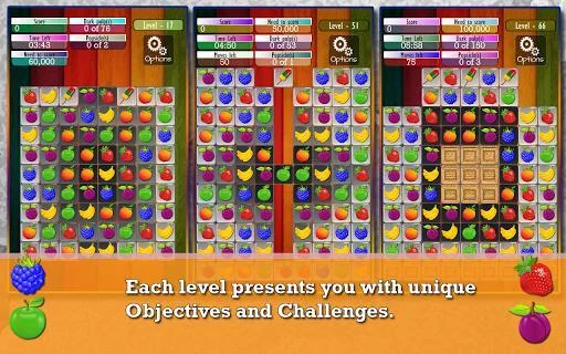 Изображение игры: Fruit Drops - Match three game
