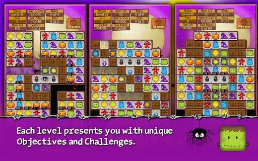 Изображение игры: Halloween Drops - Match three