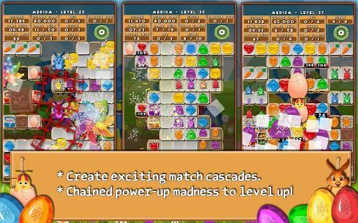 Изображение игры: Bunny Drops - Match three
