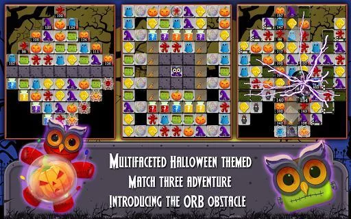 Изображение игры: Halloween Drops 2 - Match 3