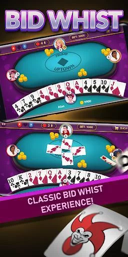 Изображение игры: Bid Whist - Offline