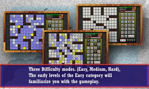 Изображение игры: CROSSWORD CRYPTOGRAM - Puzzle