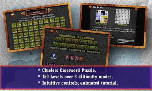 Изображение игры: CROSSWORD CRYPTOGRAM - Puzzle