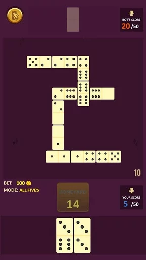 Изображение игры: Dominoes Offline