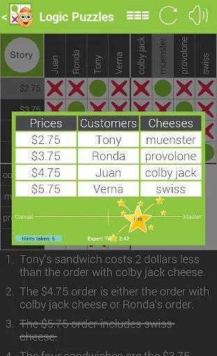 Изображение игры: Logic Puzzles For Education