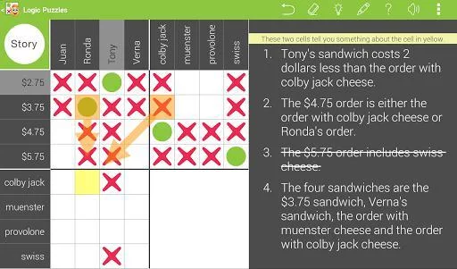Изображение игры: Logic Puzzles For Education