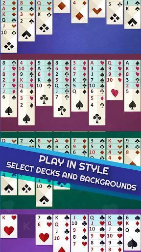 Изображение игры: FreeCell - Offline