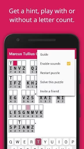 Изображение игры: Cryptogram Cryptoquote Puzzle