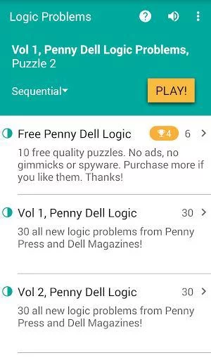 Изображение игры: Logic Problems - Classic!
