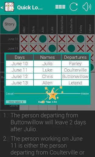 Изображение игры: Quick Logic Puzzles