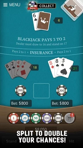 Изображение игры: Royal Blackjack Casino: 21 Card Game