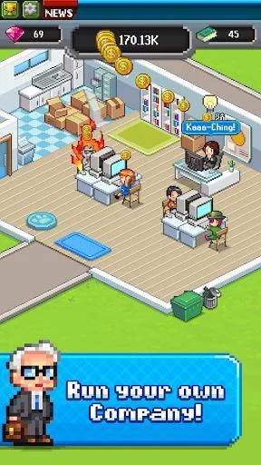 Изображение игры: Tap Tap Trillionaire - Cash Clicker Adventure