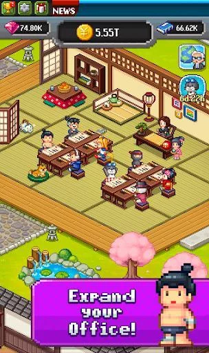 Изображение игры: Tap Tap Trillionaire - Cash Clicker Adventure